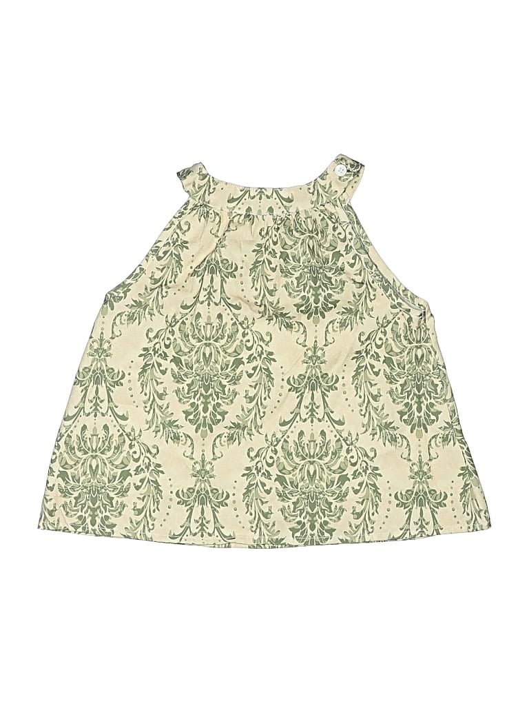 UNBRANDED Pre-owned Kids' Sleeveless Blouse In Green