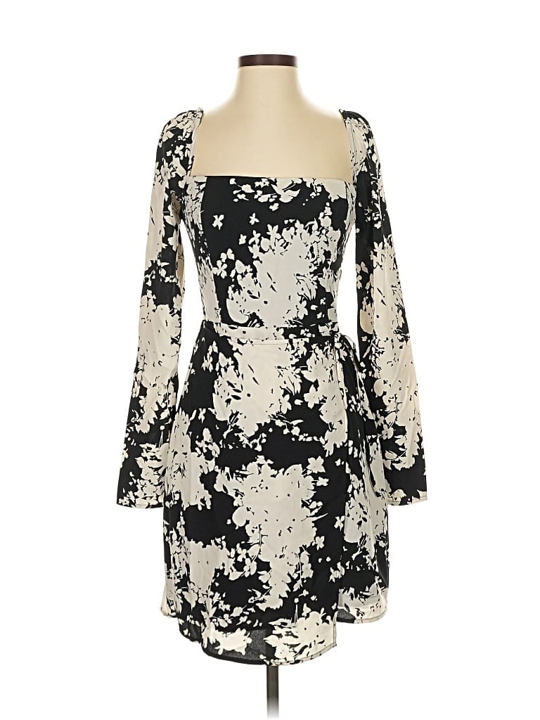 Pre-owned Abercrombie & Fitch Cocktail Dress In White