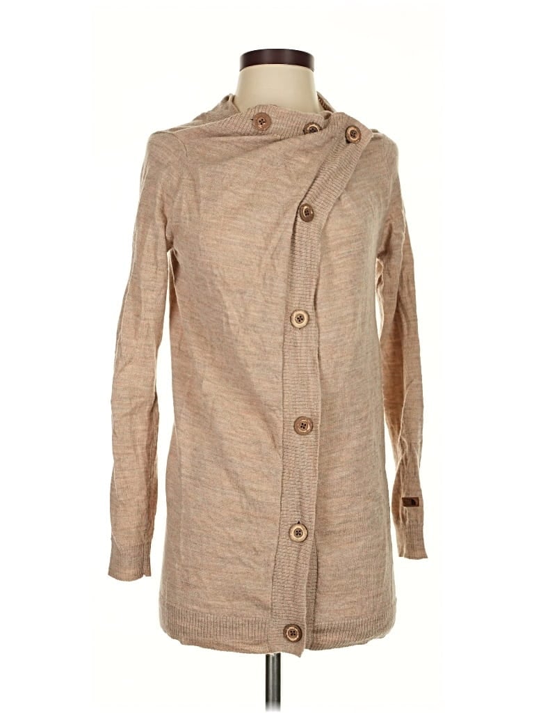 Pre-owned The North Face Cardigan Sweater In Brown