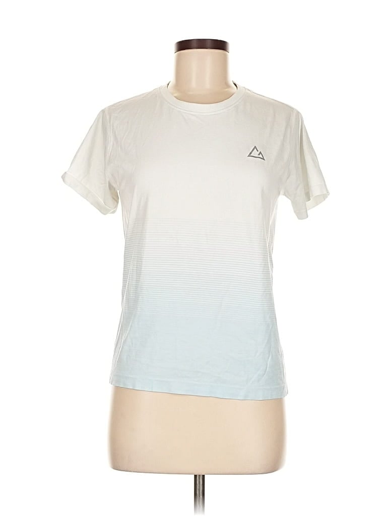 Pre-owned Assorted Brands Active T-shirt In White