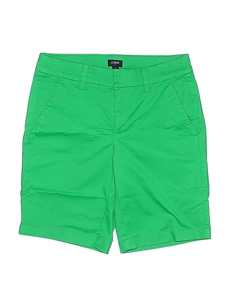 Pre-owned J.crew Factory Store Shorts In Green