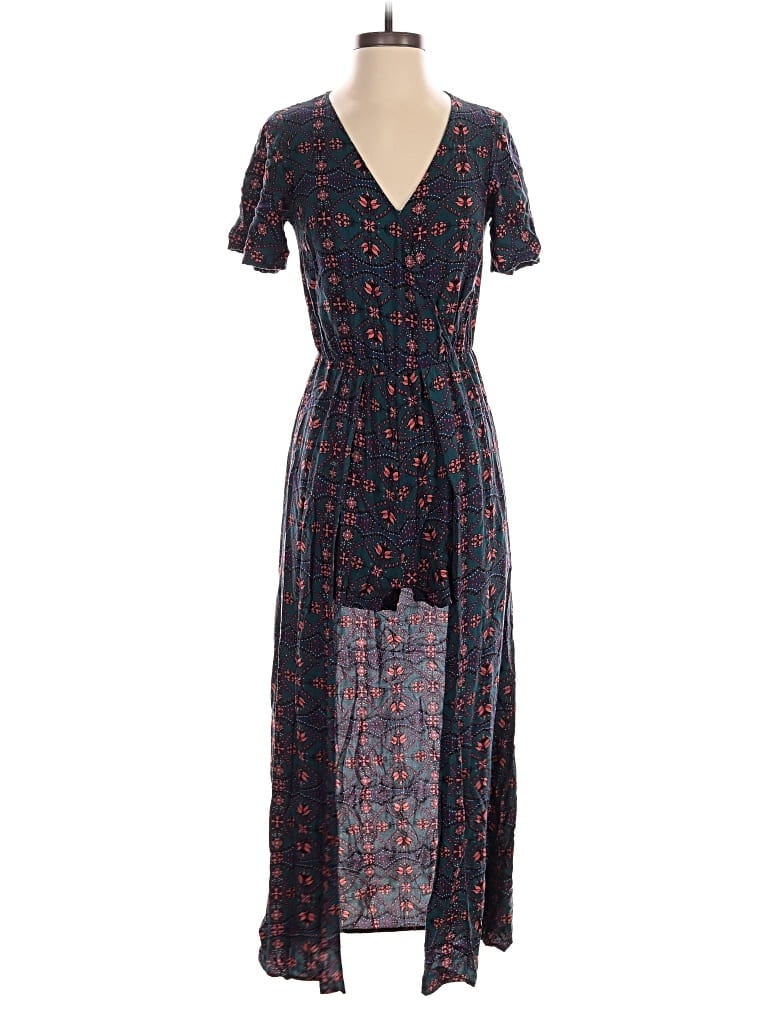 Pre-owned Xhilaration Casual Dress In Blue