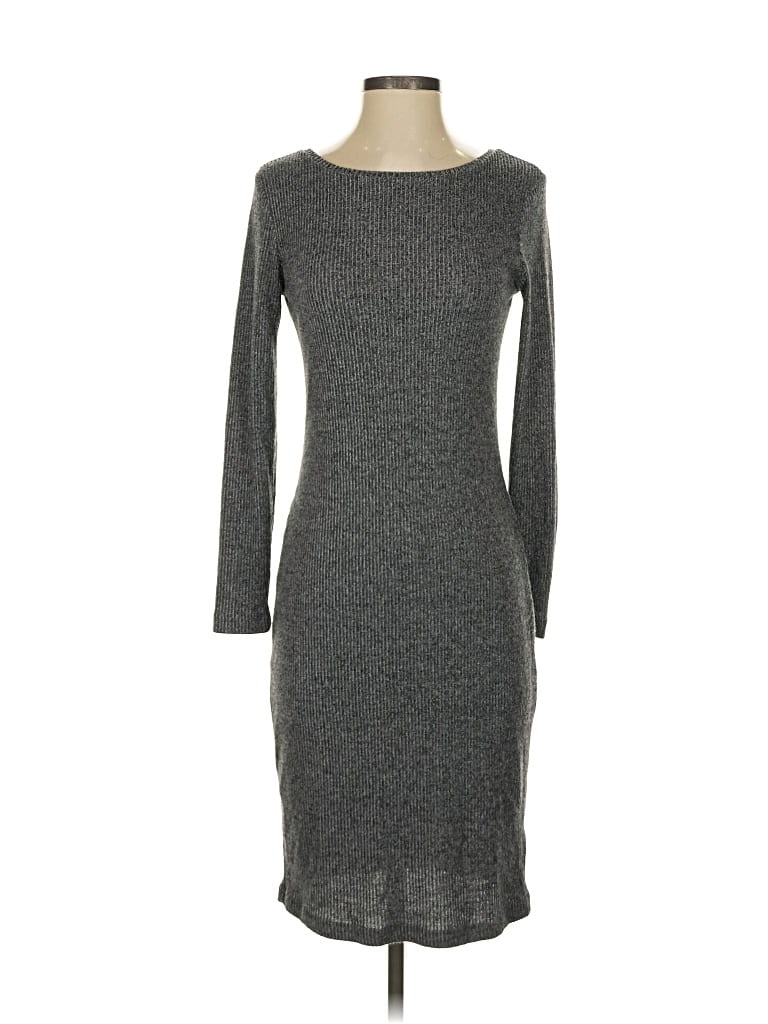Pre-owned A New Day Casual Dress In Gray
