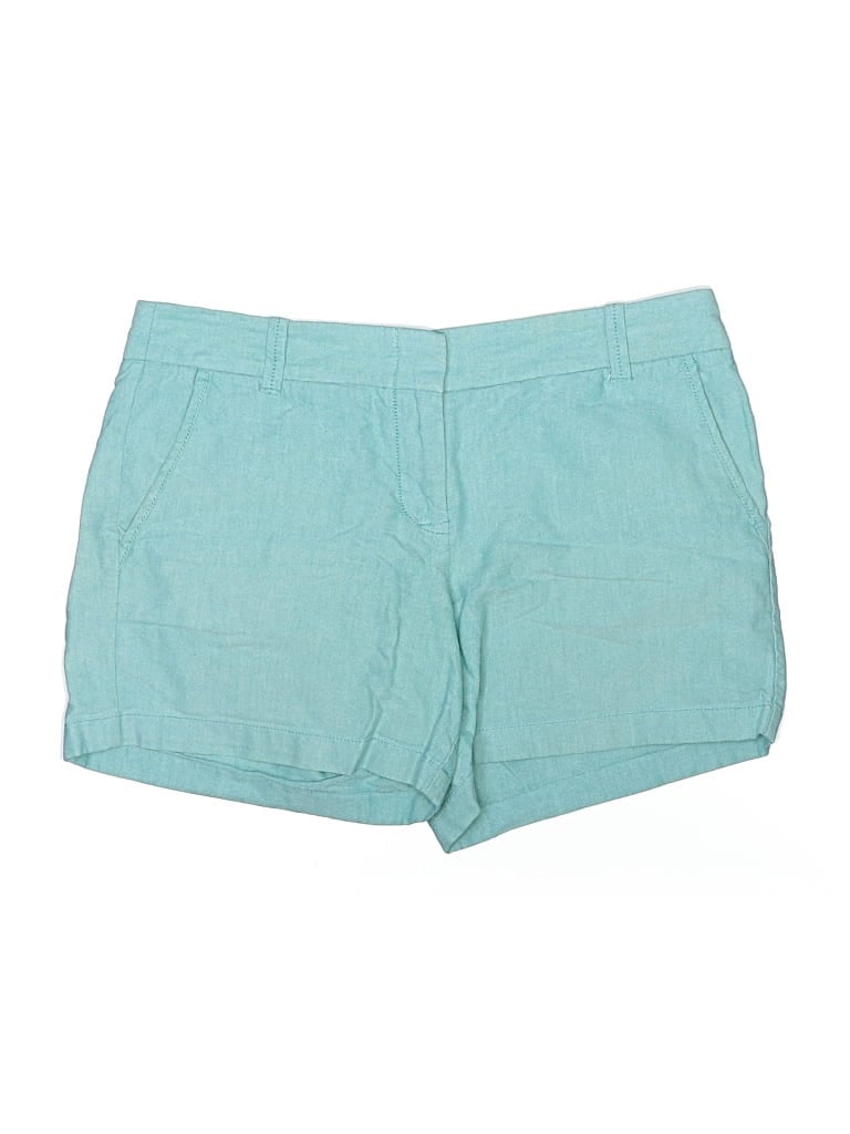 Pre-owned J.crew Factory Store Shorts In Blue