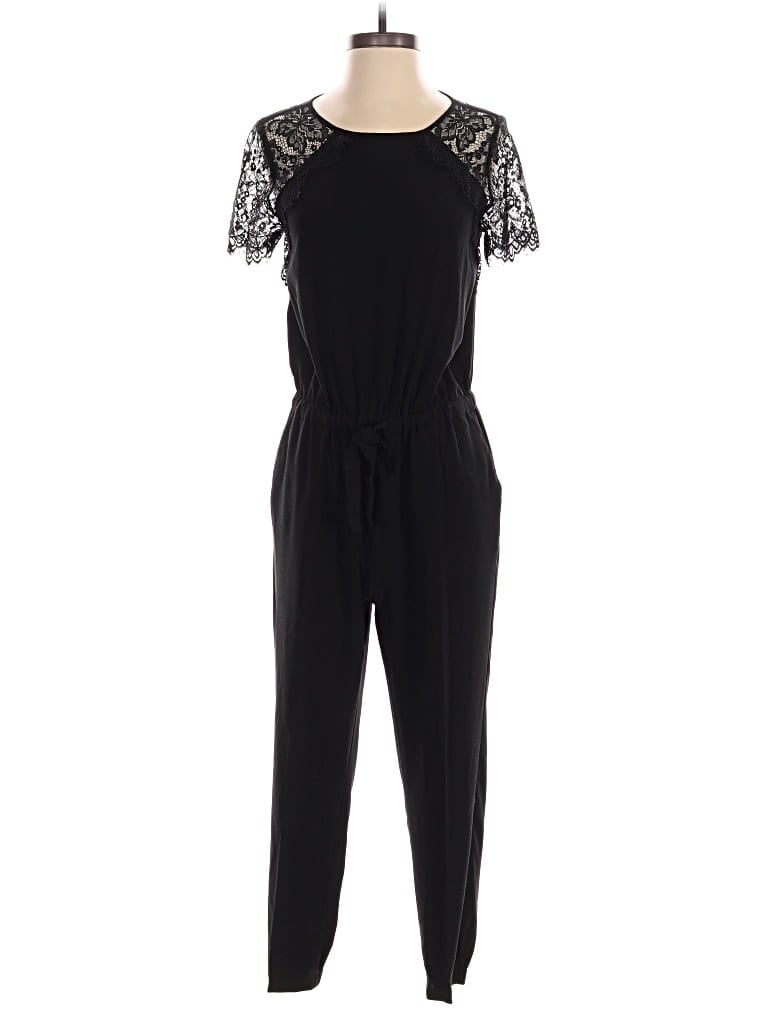 Pre-owned Ann Taylor Loft Jumpsuit In Black