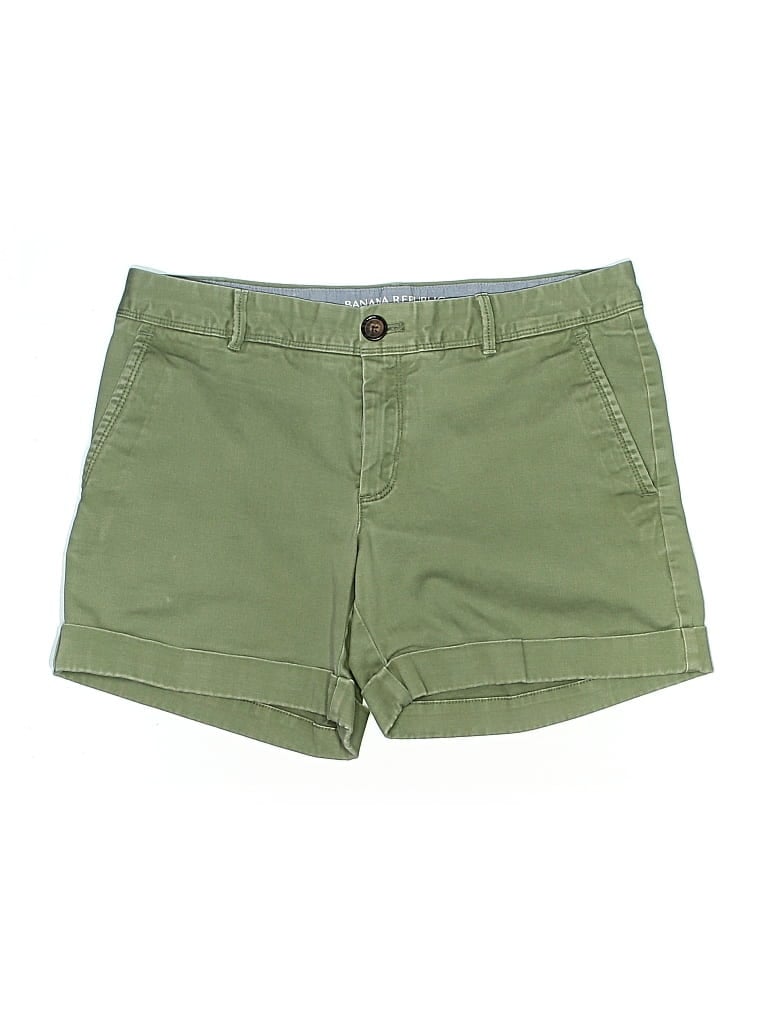 Click to view more detailed imagery on our partner's website Pre-owned Banana Republic Khaki Shorts In Green