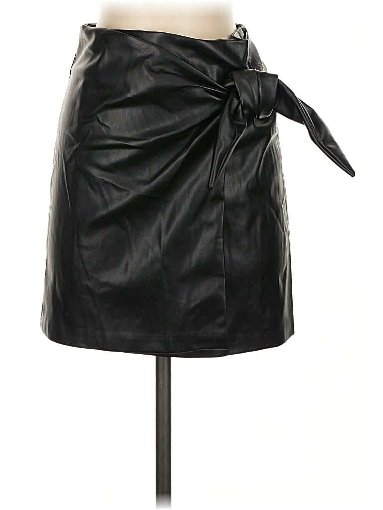 Click to view more detailed imagery on our partner's website Pre-owned Jason Wu Faux Leather Skirt In Black