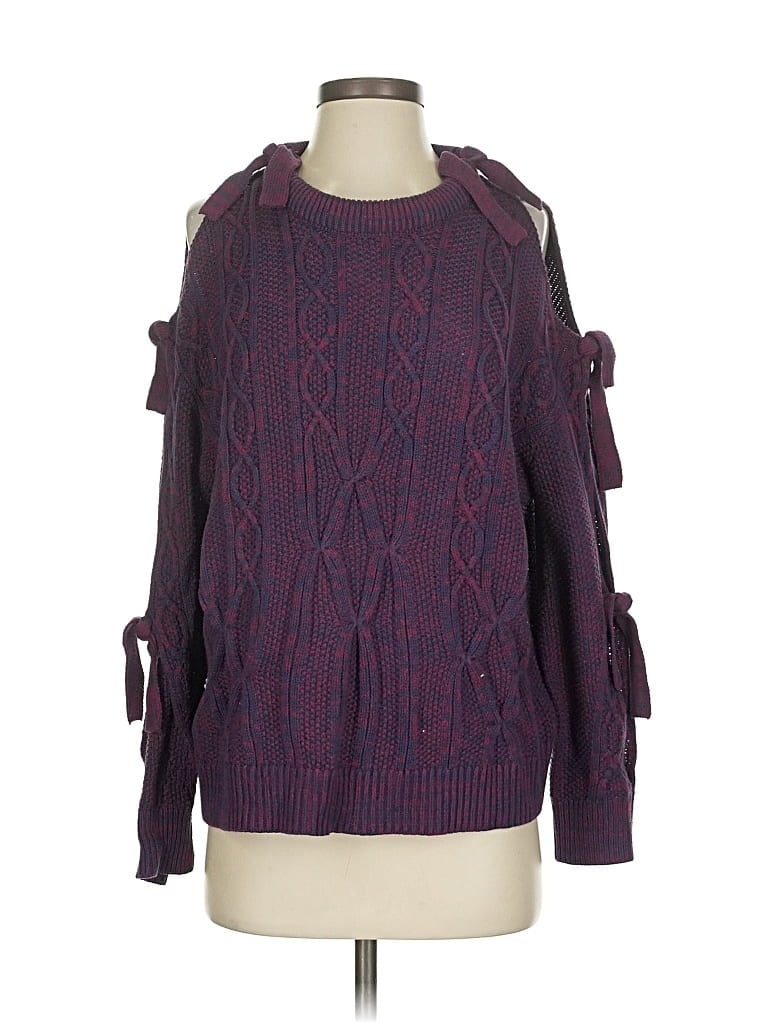 NAADAM Pre-owned Pullover Sweater In Purple