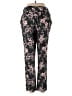 One By Chapter One Floral Black Casual Pants Size S - photo 2