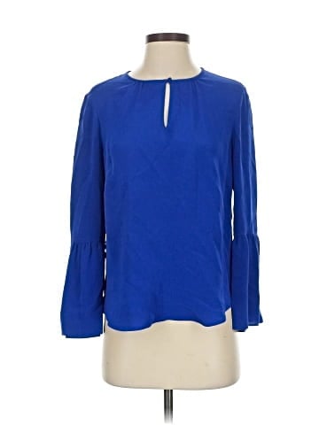 J.Crew 3/4 Sleeve Silk Top (view 1)