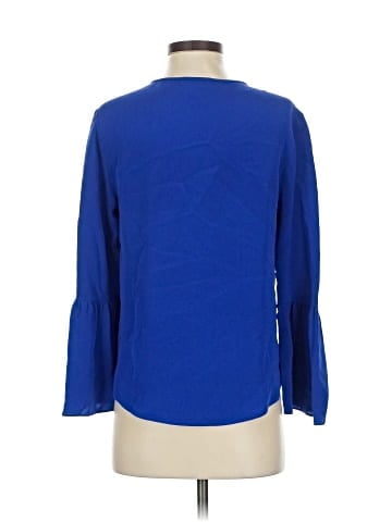 J.Crew 3/4 Sleeve Silk Top (view 2)