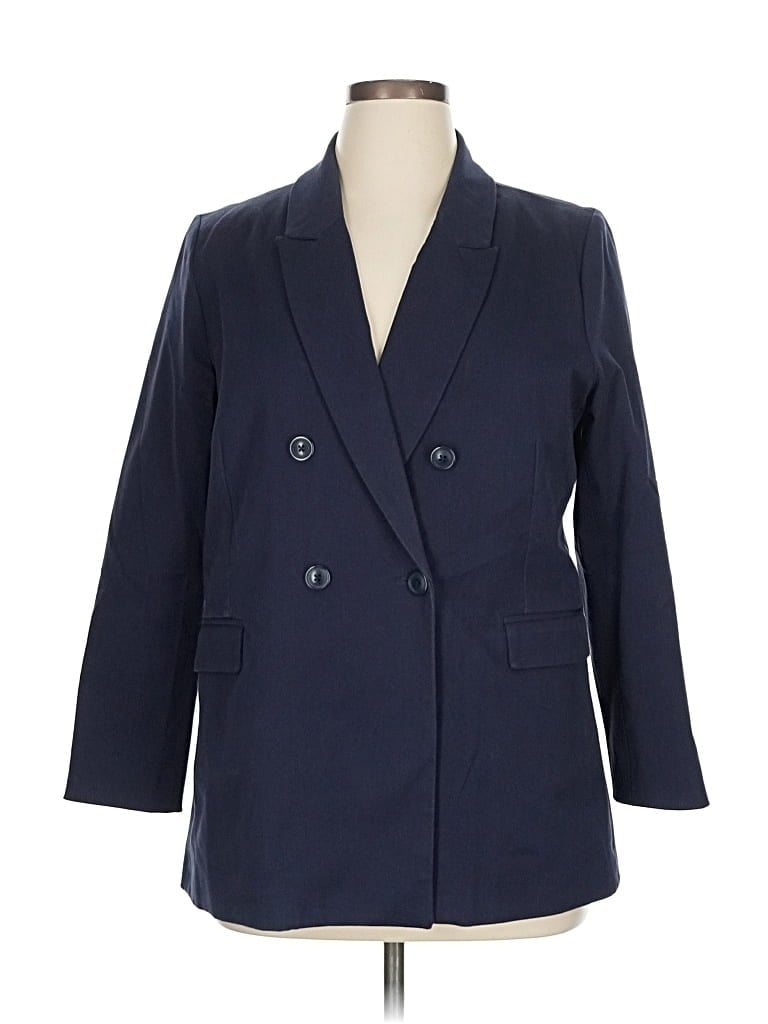 Pre-owned 1901 Blazer Jacket In Blue