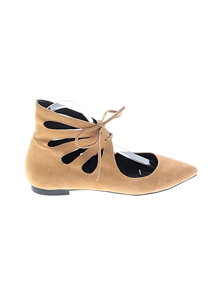 Pre-owned Jeffrey Campbell Flats In Brown
