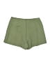 Topshop Chevron-herringbone Green Shorts Size 8 - photo 2