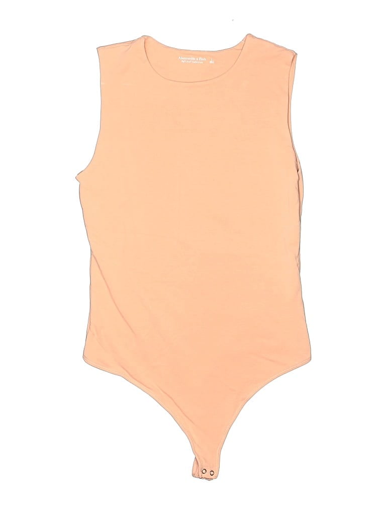 Pre-owned Abercrombie & Fitch Bodysuit In Orange