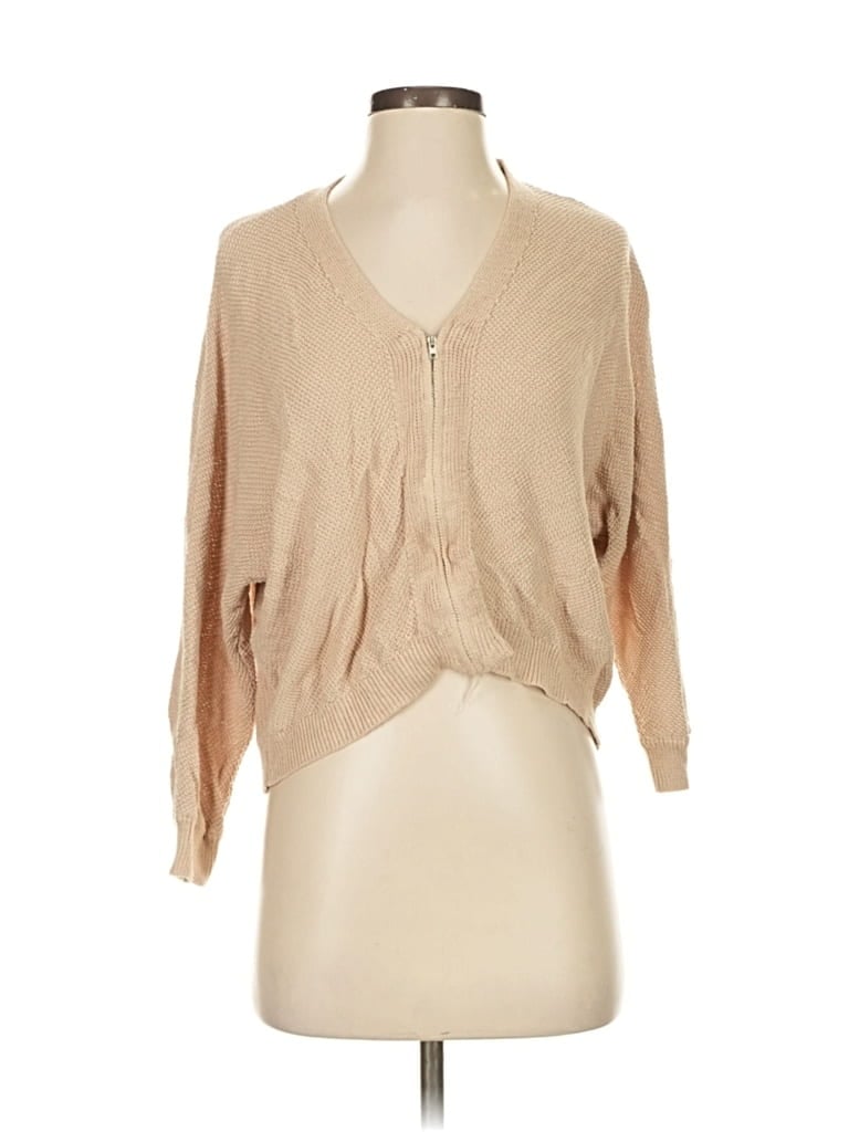 Click to view more detailed imagery on our partner's website Pre-owned Mustard Seed Cardigan Sweater In Brown