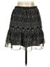 Madewell 100% Polyester Argyle Black Casual Skirt Size XS - photo 2
