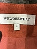 WeWoreWhat Solid Brown Formal Skirt Size S - photo 4