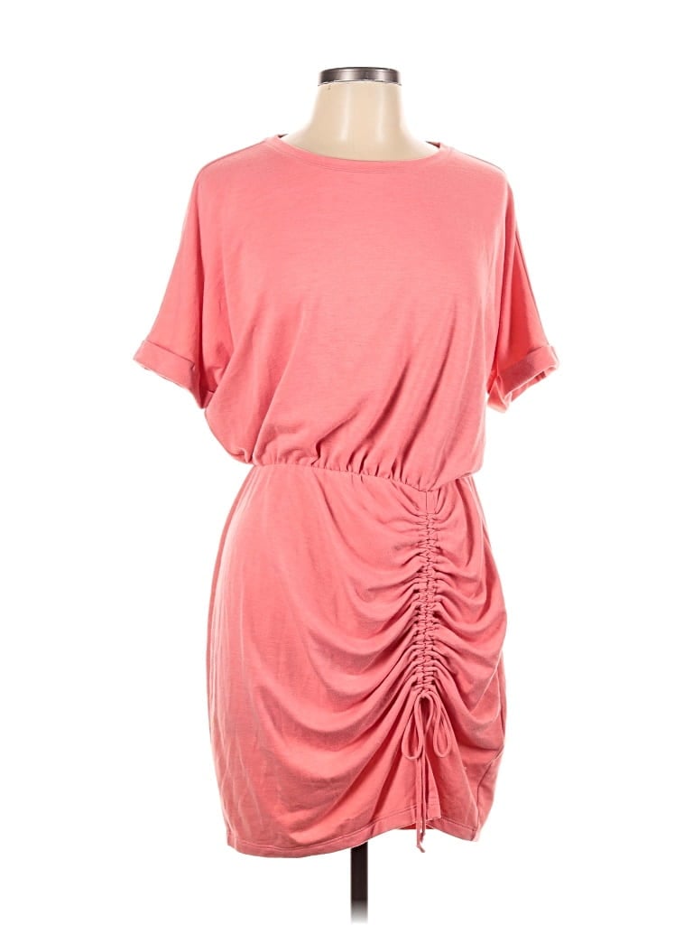 Pre-owned Express Casual Dress In Pink