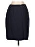 Caslon Solid Blue Wool Skirt Size 4 - photo 2