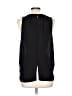 Monteau 100% Polyester Black Sleeveless Blouse Size L - photo 2