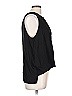 Monteau 100% Polyester Black Sleeveless Blouse Size L - photo 4