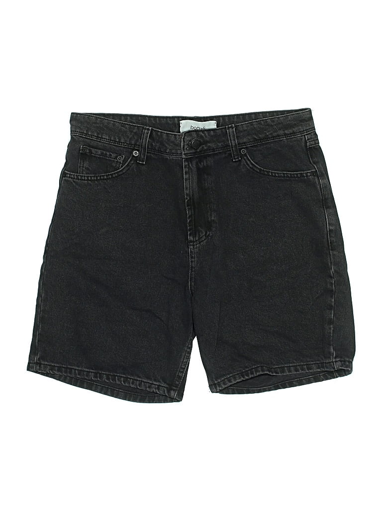 Pre-owned Both& Denim Shorts In Black