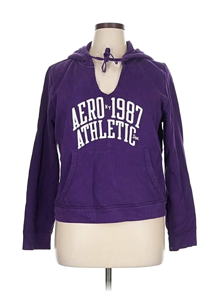 Pre-owned Aéropostale Sweatshirt In Purple