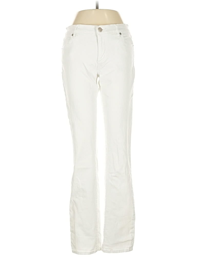 Pre-owned Ann Taylor Loft Jeans In White