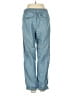 Point Sur 100% Cotton Blue Casual Pants Size 0 - photo 2