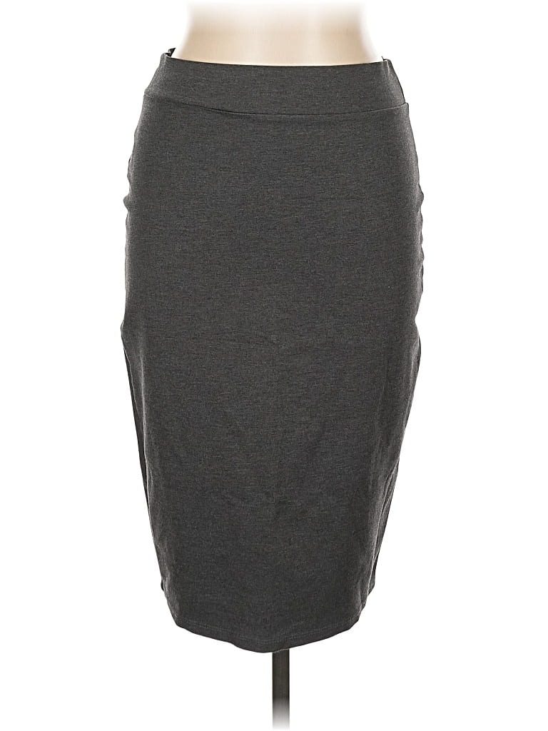 Pre-owned Urban Coco Casual Skirt In Gray