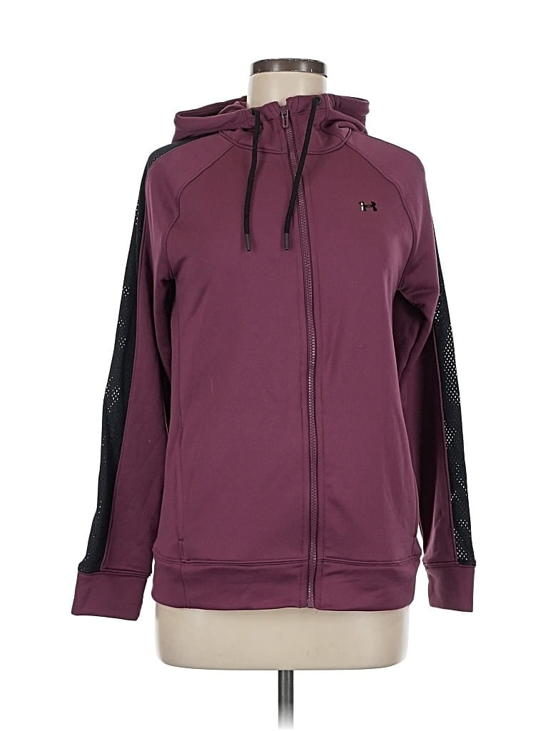 Click to view more detailed imagery on our partner's website Pre-owned Under Armour Zip Up Hoodie In Purple