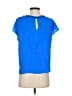 Vince Camuto 100% Polyester Blue Short Sleeve Top Size XS - photo 2