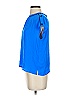 Vince Camuto 100% Polyester Blue Short Sleeve Top Size XS - photo 5