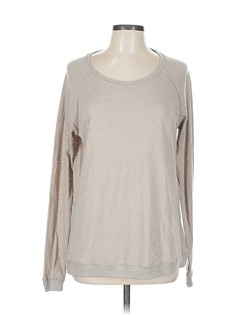 Pre-owned Alternative Earth Pullover Sweater In Brown