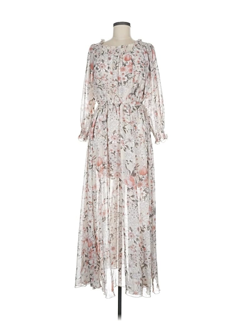 KATE AND LILY Pre-owned Casual Dress In White