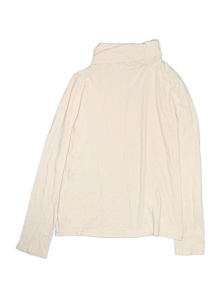 Pre-owned Crewcuts Kids' Long Sleeve Turtleneck In Pink