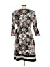 Evan Picone Print Black Casual Dress Size 10 - photo 2