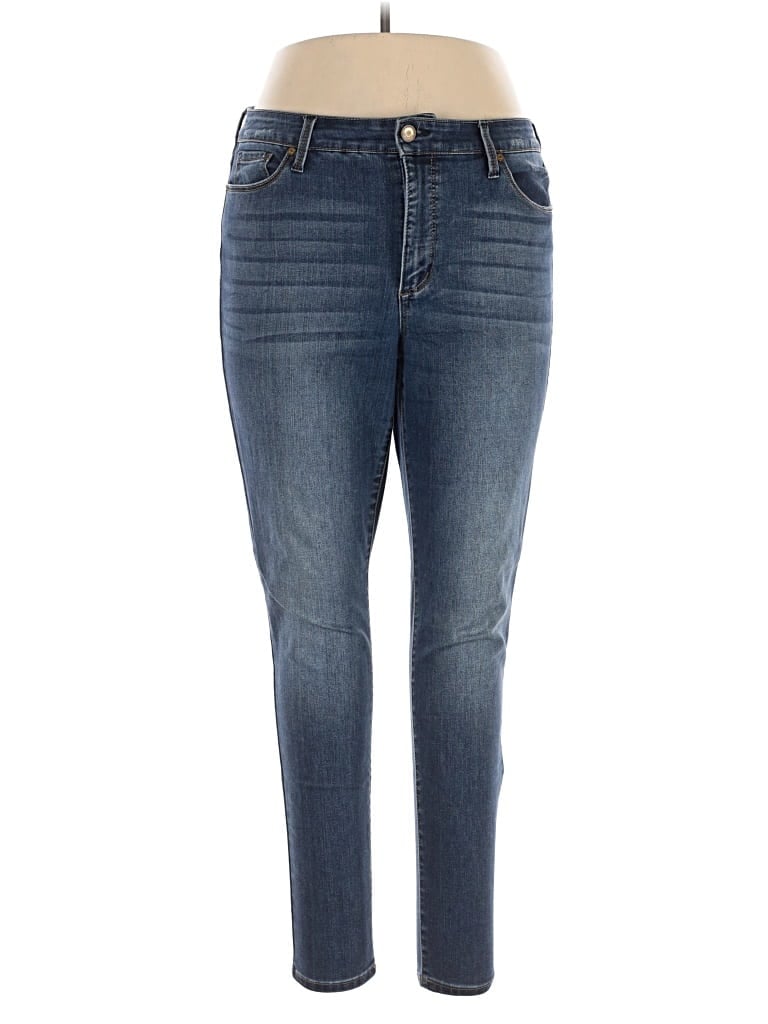 Pre-owned Code Bleu Jeans In Blue