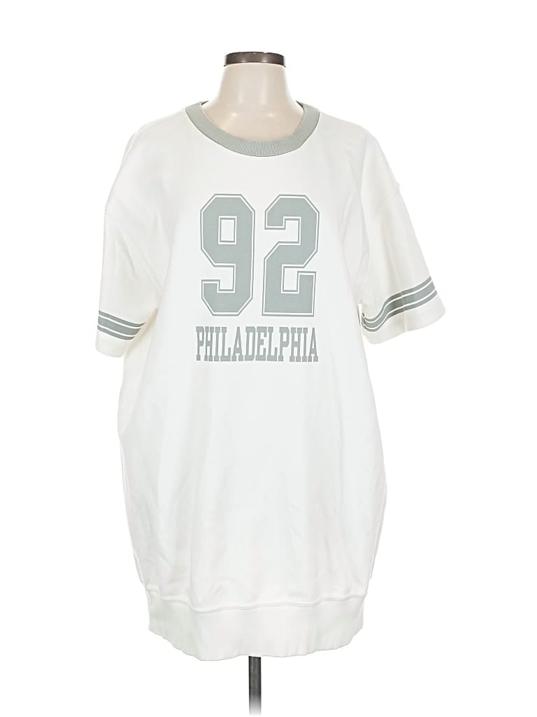 Pre-owned Daily Practice By Anthropologie Casual Dress In White