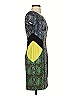BCBGMAXAZRIA Graphic Green Cocktail Dress Size XXS - photo 4