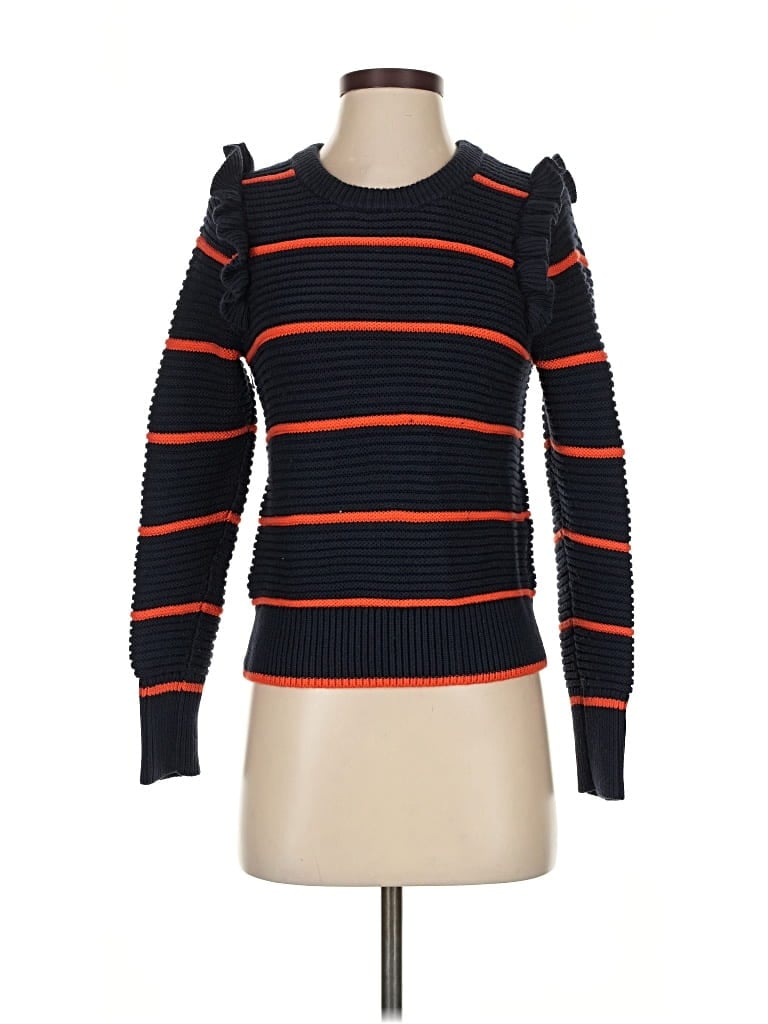 Pre-owned Banana Republic Pullover Sweater In Black