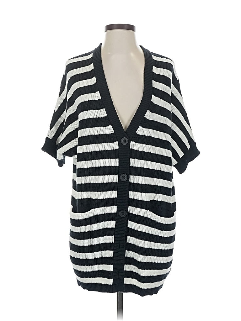 CABI Pre-owned Cardigan Sweater In Black