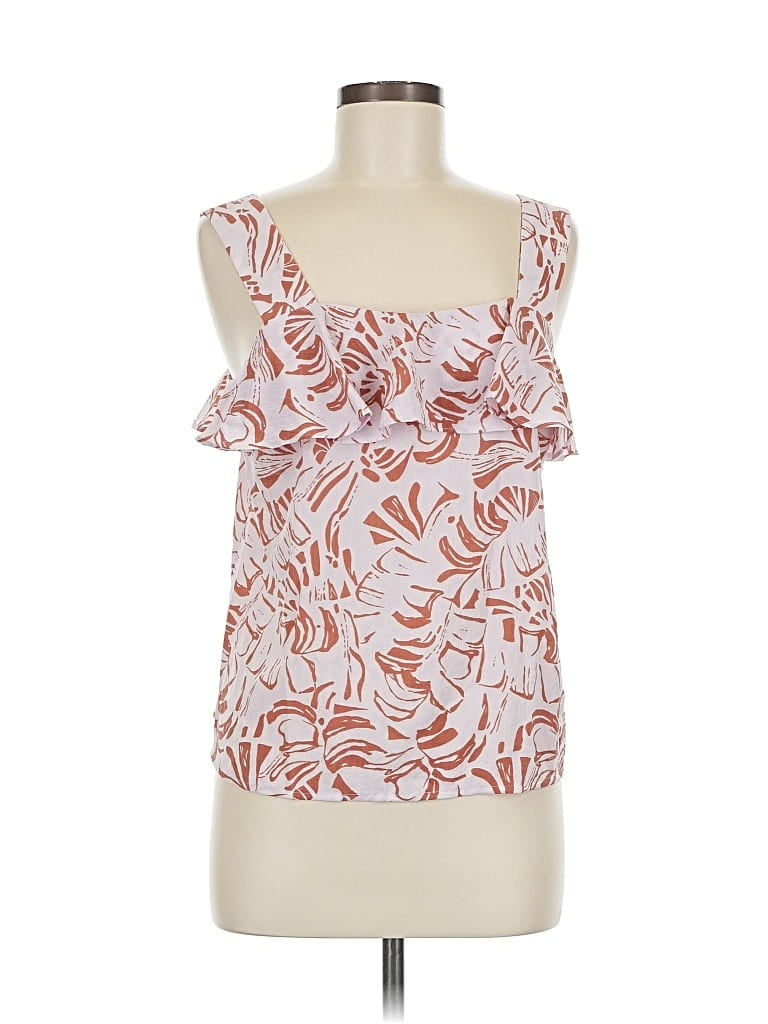 NINE WEST Pre-owned Sleeveless Blouse In Orange