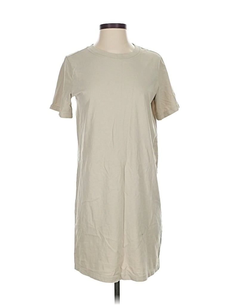 Pre-owned H&m Short Sleeve T-shirt In Brown