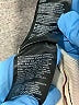 Bebe Graphic Blue Black Cocktail Dress Size S - photo 8