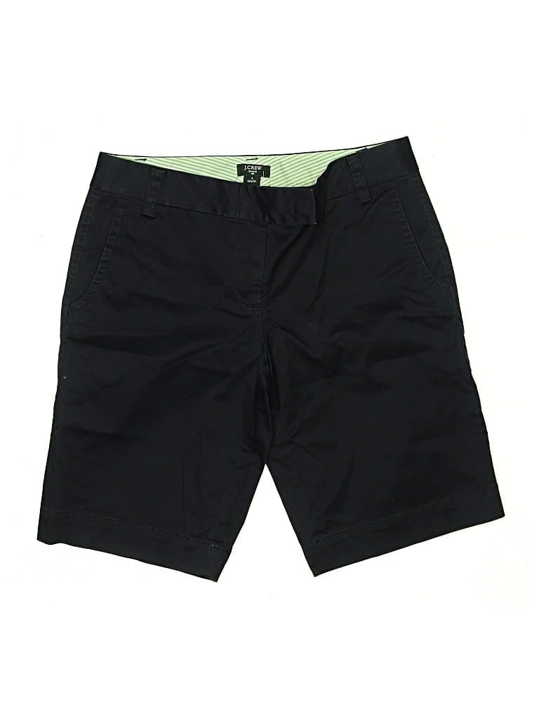 J.crew Factory Store Khaki Shorts In Black