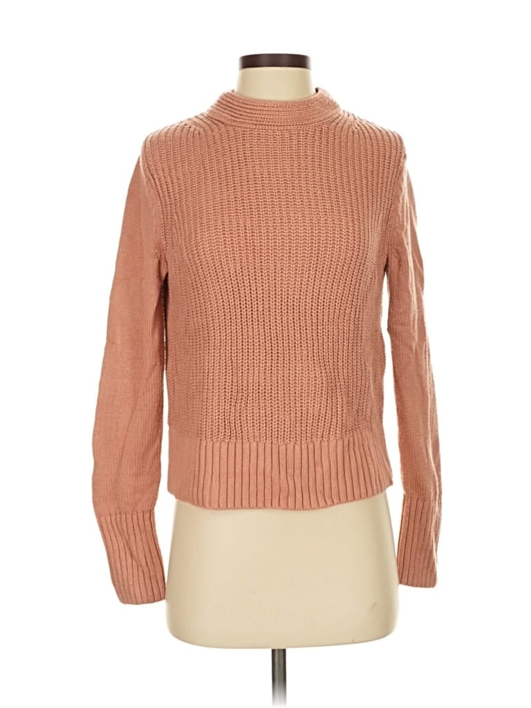 BANANA REPUBLIC Pre-owned Turtleneck Sweater In Brown