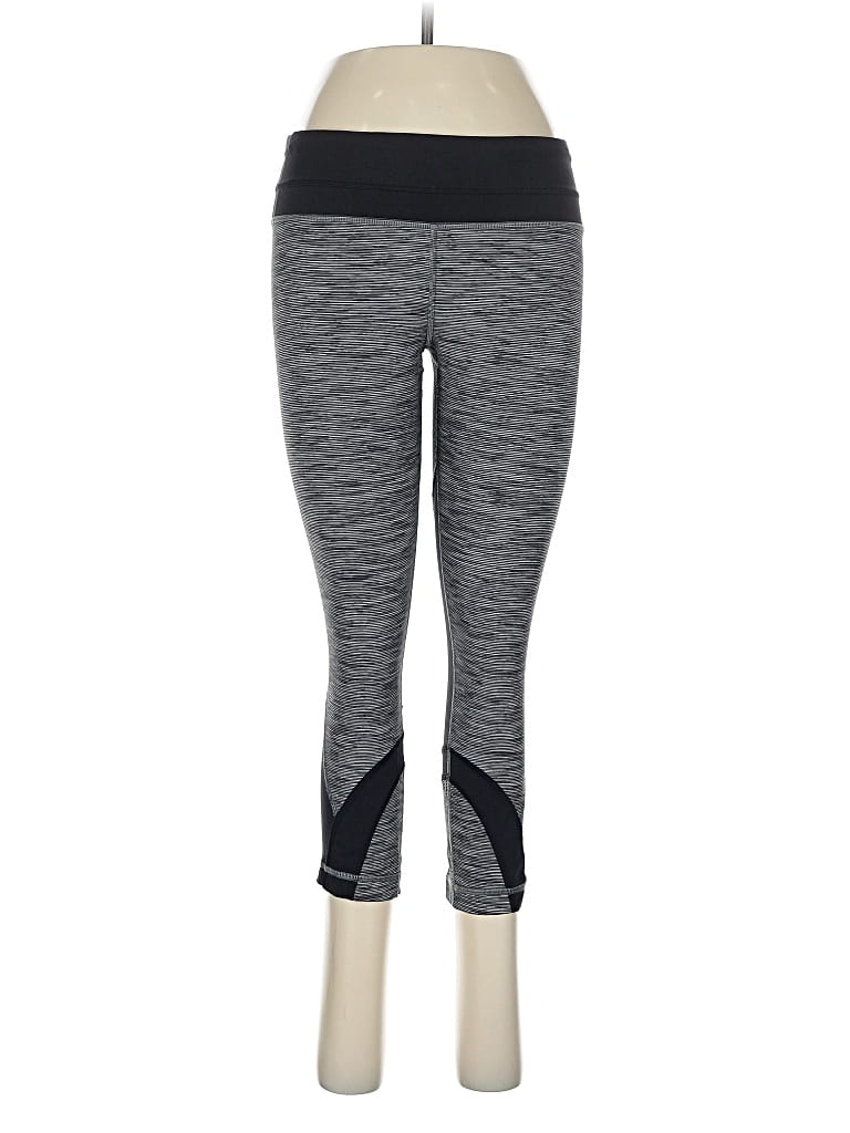 Pre-owned Lululemon Athletica Active Pants In Gray