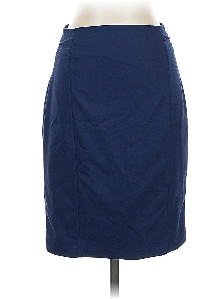 Pre-owned Express Formal Skirt In Blue